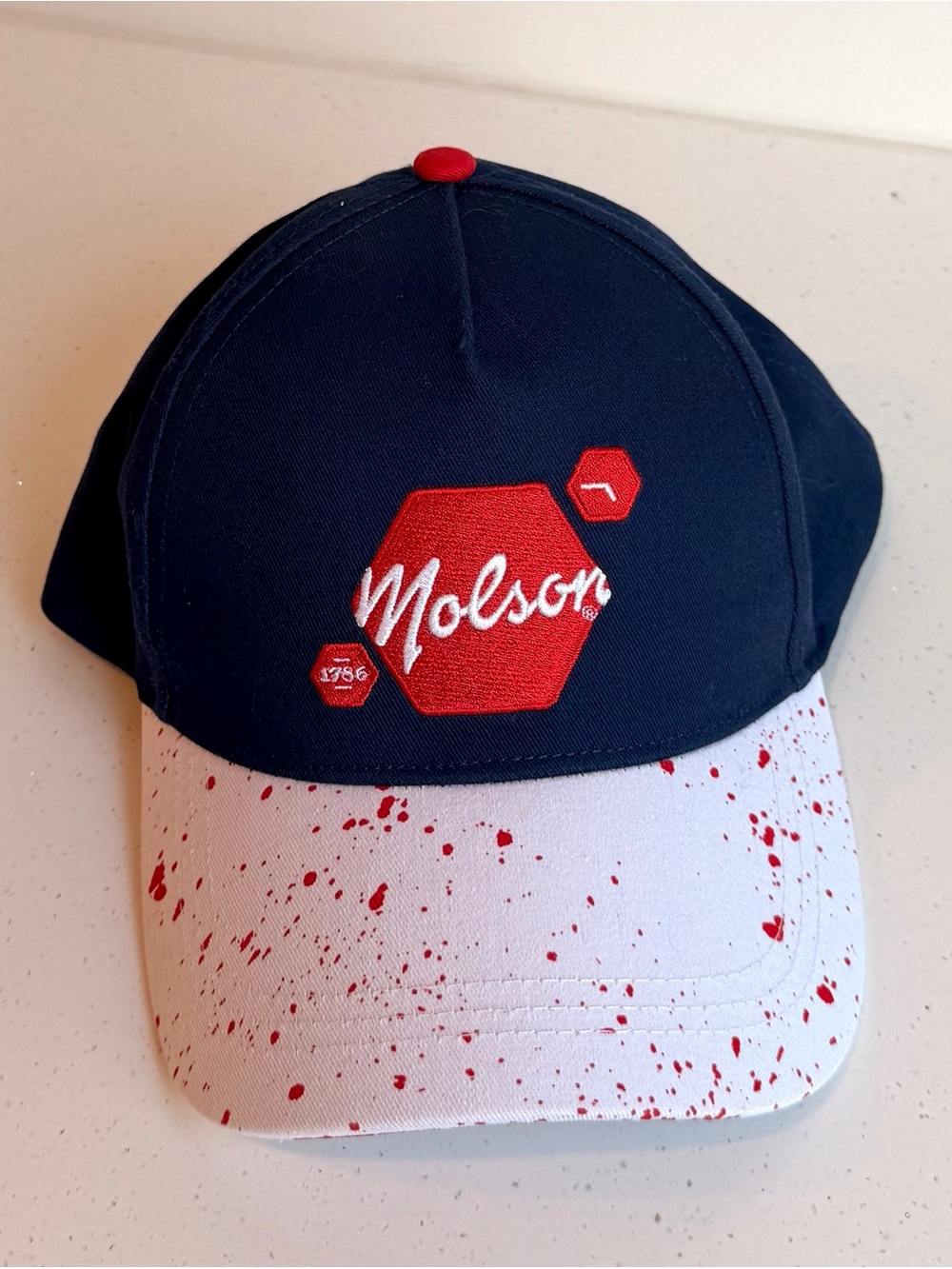 Official Molson Brewery Promotional Snapback Hat